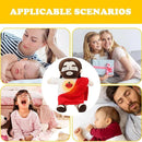 Pelúcia Jesus Salvador 32cm – Boneco com Efeito de Respiração Calmante -Presente Religioso para Crianças e Adultos - Páscoa, Batismo e Oração